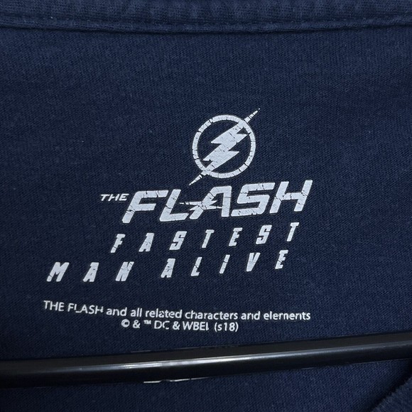 Star Laboratories The Flash CW Youth Large Graphic Shirt, Blue *(Please Read)* - Picture 3 of 4
